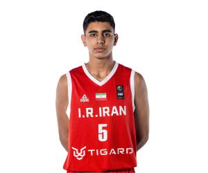 Bardiya Khosravi basketball player