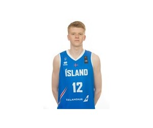 Bergvin Ernir Stefansson basketball player - SF