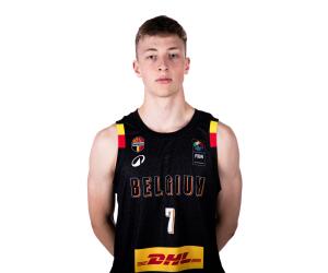 Daan Pieters basketball player - F