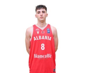 Daniel Bylyku basketball player - PG