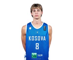 Drin Mehmed Tafilaj basketball player - PF