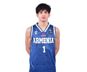 Edgar Agabekyan basketball player - F