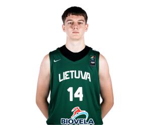 Gabrielius Bubnys basketball player - PF