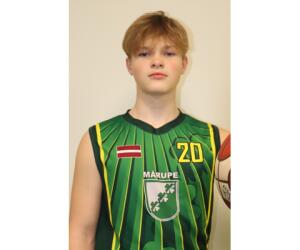Gustavs Karklins basketball player - SG