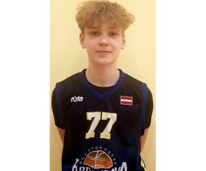Gustavs Vartins basketball player - SG
