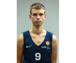 Gustavs Zvejnieks basketball player - F