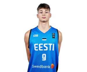 Hendrik Jaak Pertel basketball player - SF