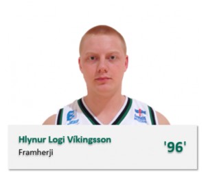 Hlynur Logi Vikingsson basketball player - F