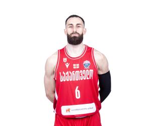 Kakhaber Jintcharadze basketball player
