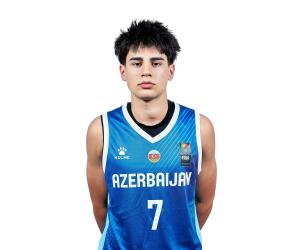 Mahammad Huseynli basketball player - SG