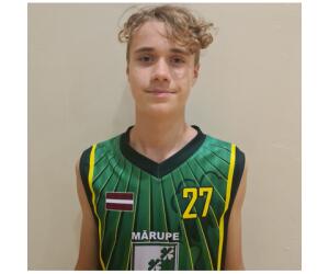 Marko Dominiks Zvirbulis basketball player