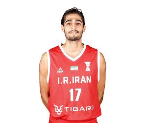 Matin Aghajanpour basketball player - PF