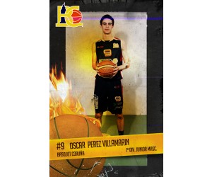 Oscar Perez Villamarin basketball player - SF
