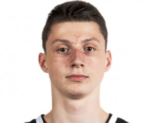 Oskars Jakubs Hlebovickis basketball player - SF