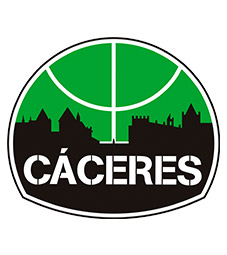 CÁCERES CIUDAD DEL BALONCESTO Logo